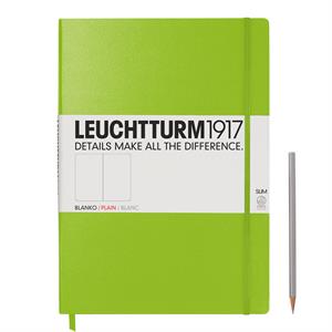 Leuchtturm A4+ Master Slim 121 Plain Pages